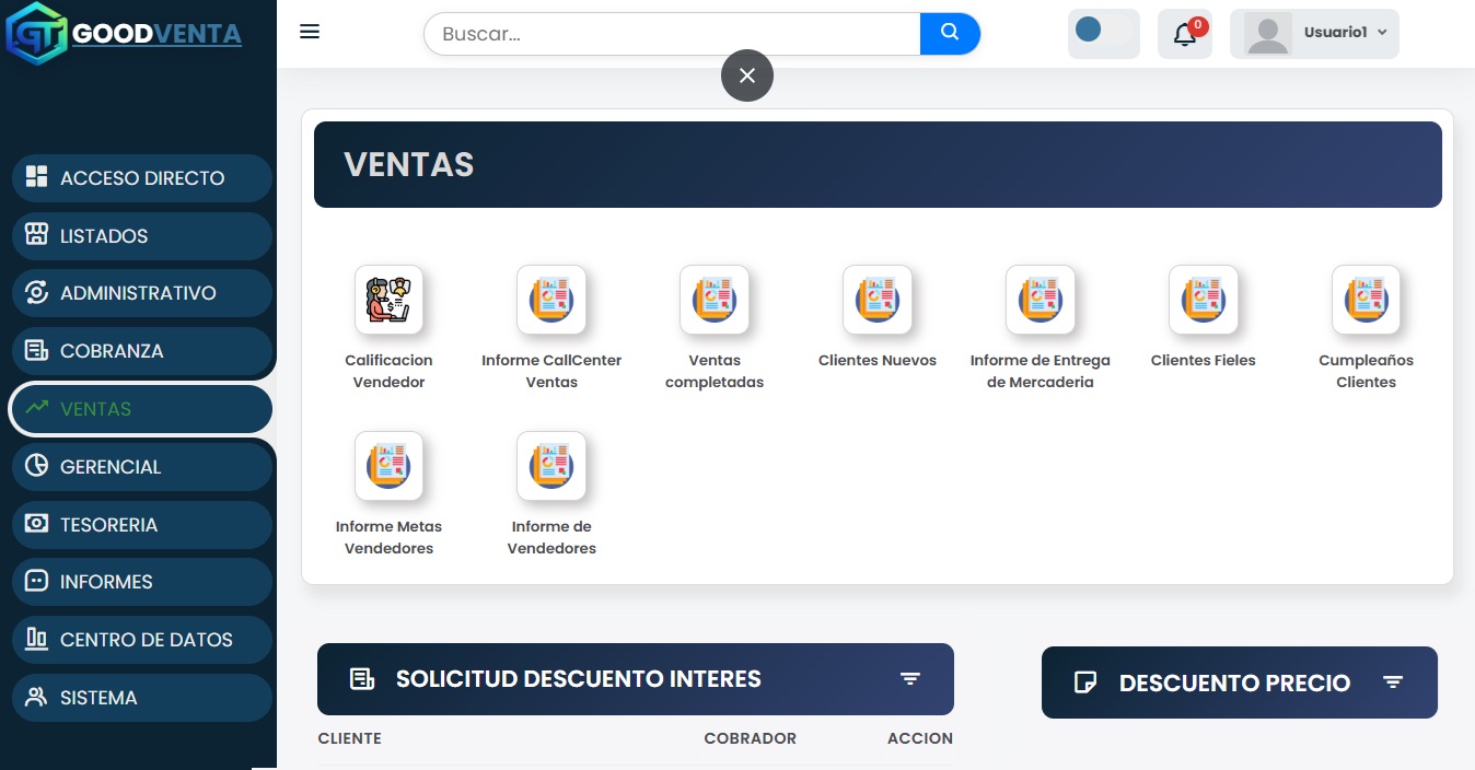M&oacute;dulo de ventas de GOOD Technology